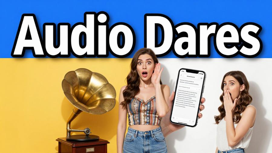sound and voice dare ideas