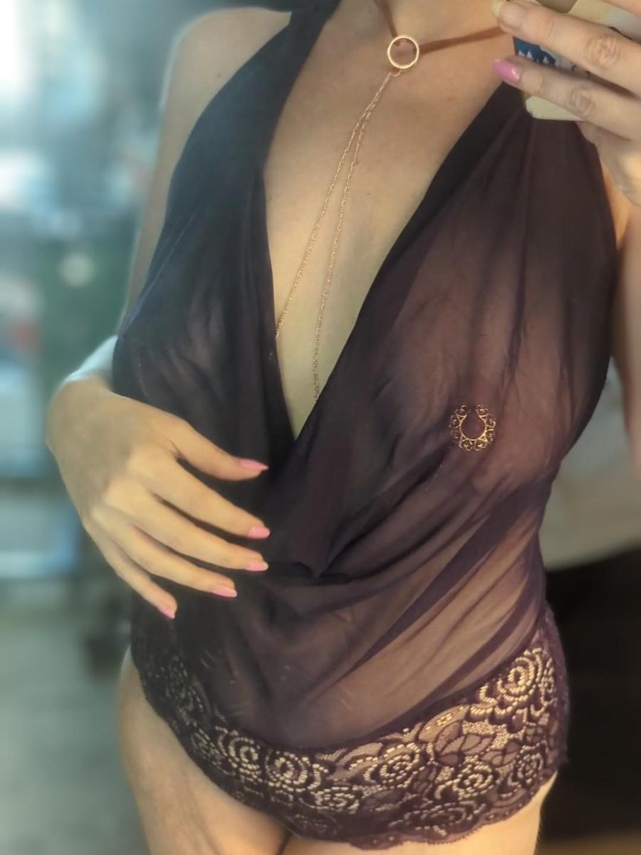 I have Nipple Jewelry on Under my Shirt! - Sexy Amateur Dare